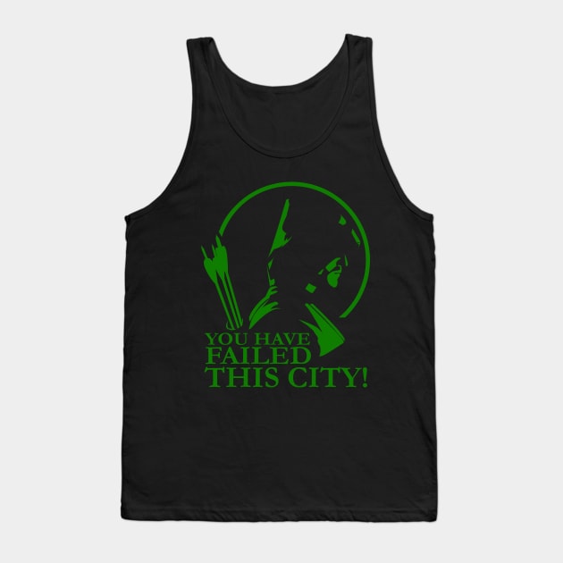 You Have Failed this City! Tank Top by Meta Cortex